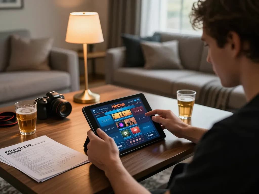 Engaging in strategic play on Hitclub app for expert gaming insights.