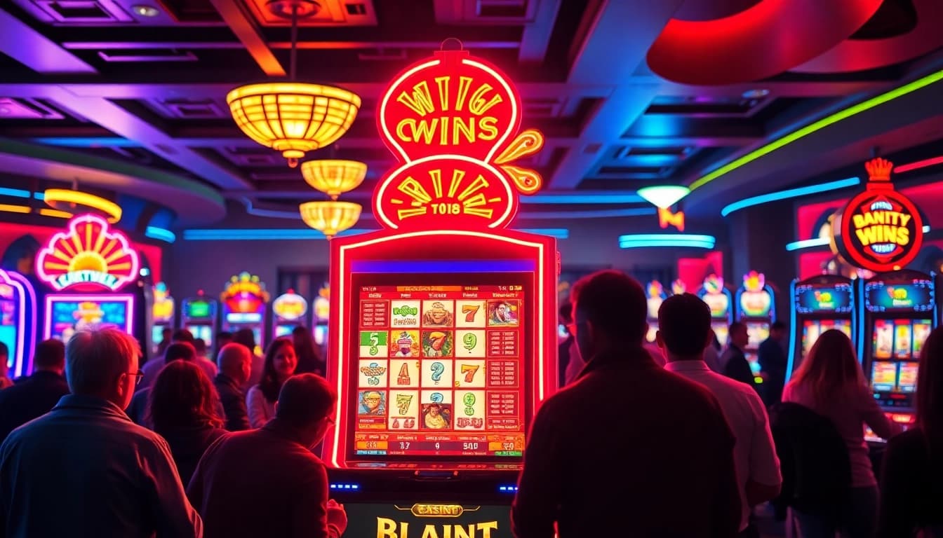Slot gacor di mesin slot yang penuh kegembiraan di kasino.
