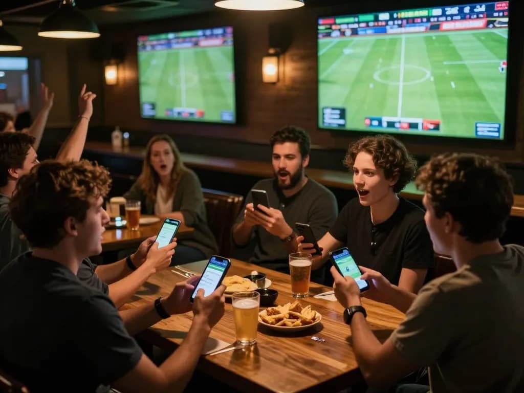 Engage with xem tỷ số bongdalu as fans cheer while betting on live football