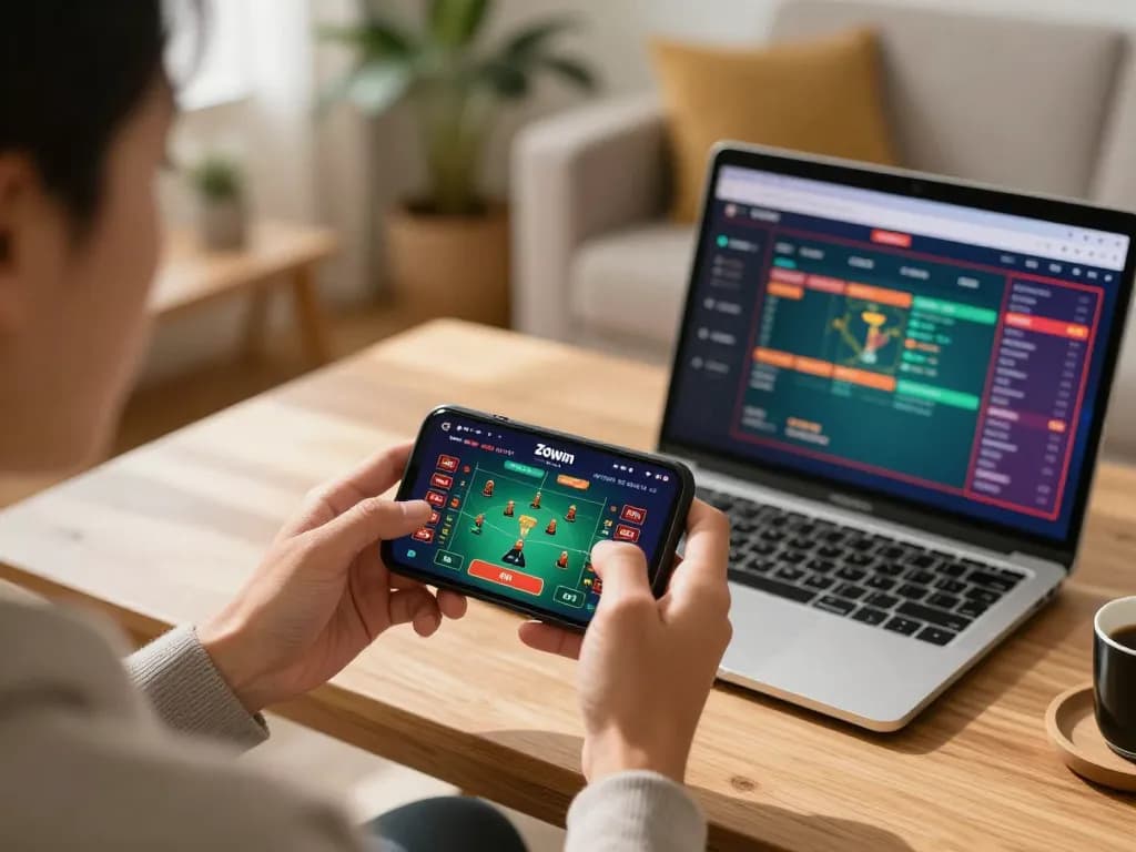 Engaging in thrilling mobile gambling with Zowin 10 app for live dealer games at home