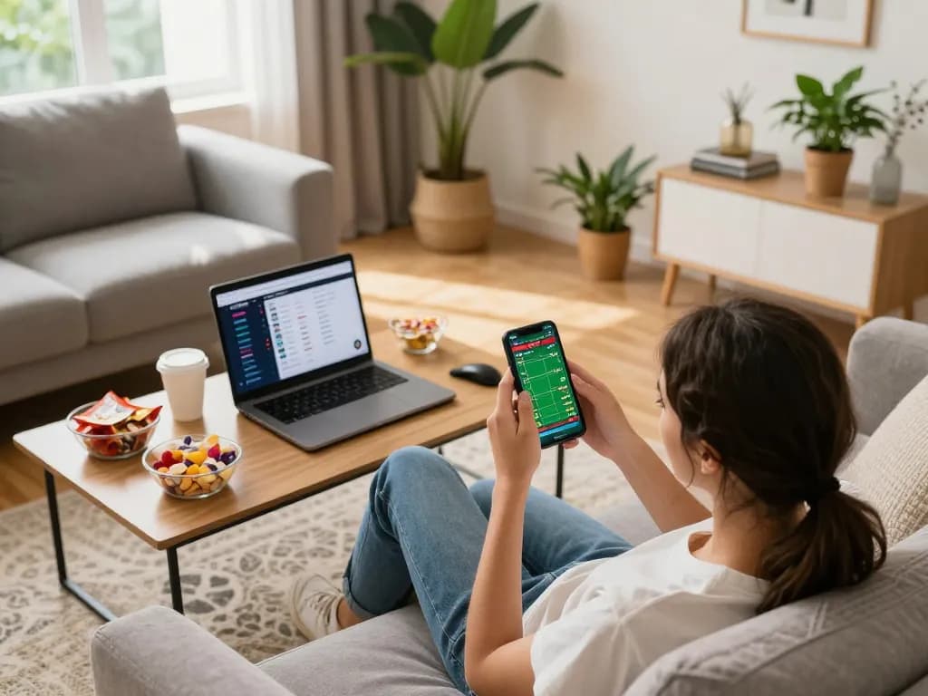 Place bets and track live odds on https://kp88a.com/ with this engaging mobile sports betting setup.