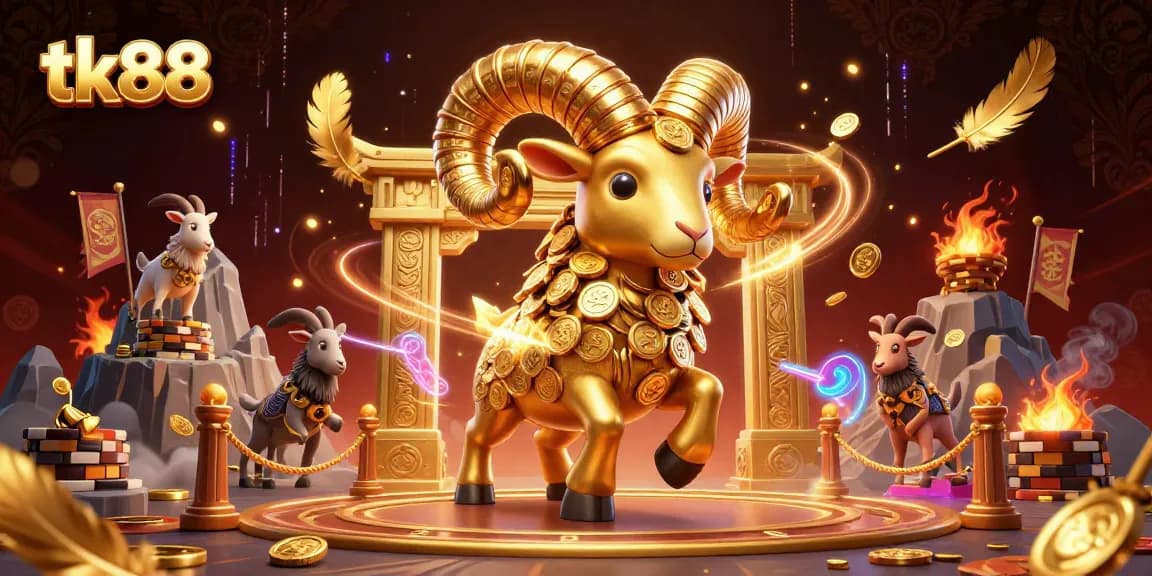 Engage in thrilling tk88 casino adventures with spectacular golden characters and dynamic elements.