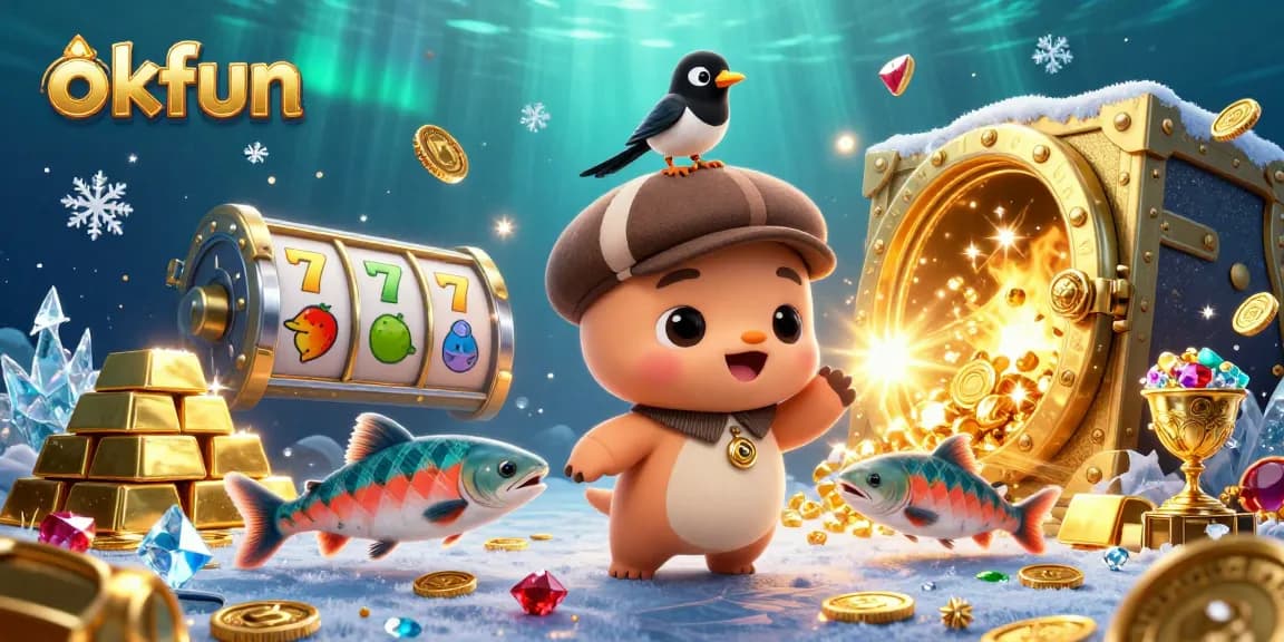 Play exciting casino games like okfun while enjoying a rich treasure-filled atmosphere.