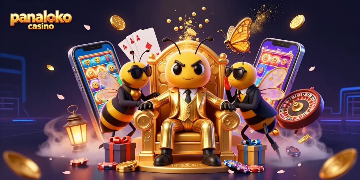 Panaloko casino showcases thrilling gaming adventures with an engaging digital illustration
