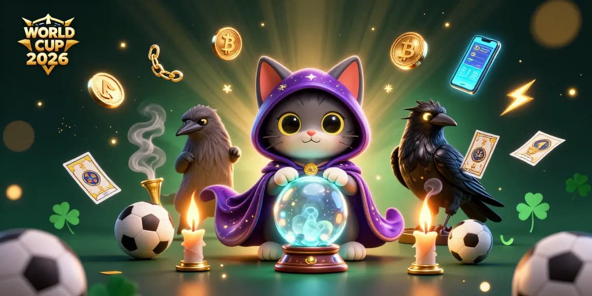 Engage in WORLD CUP 2026 predictions and strategies with our mystical casino scene illustration.