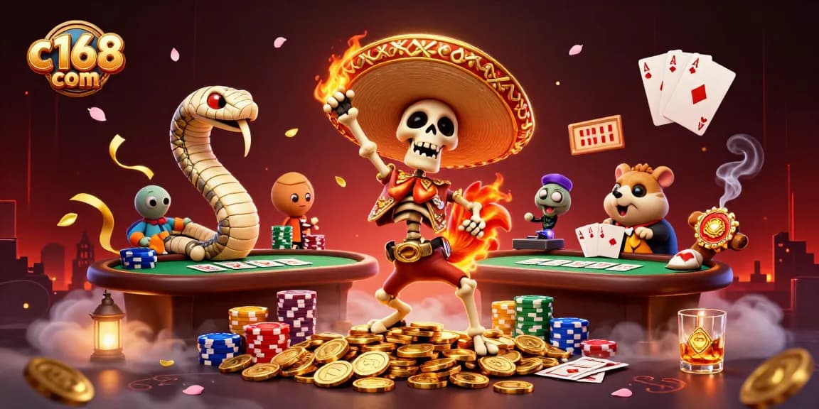 Spin the reels and win big at c168 com with a dynamic casino scene filled with excitement.
