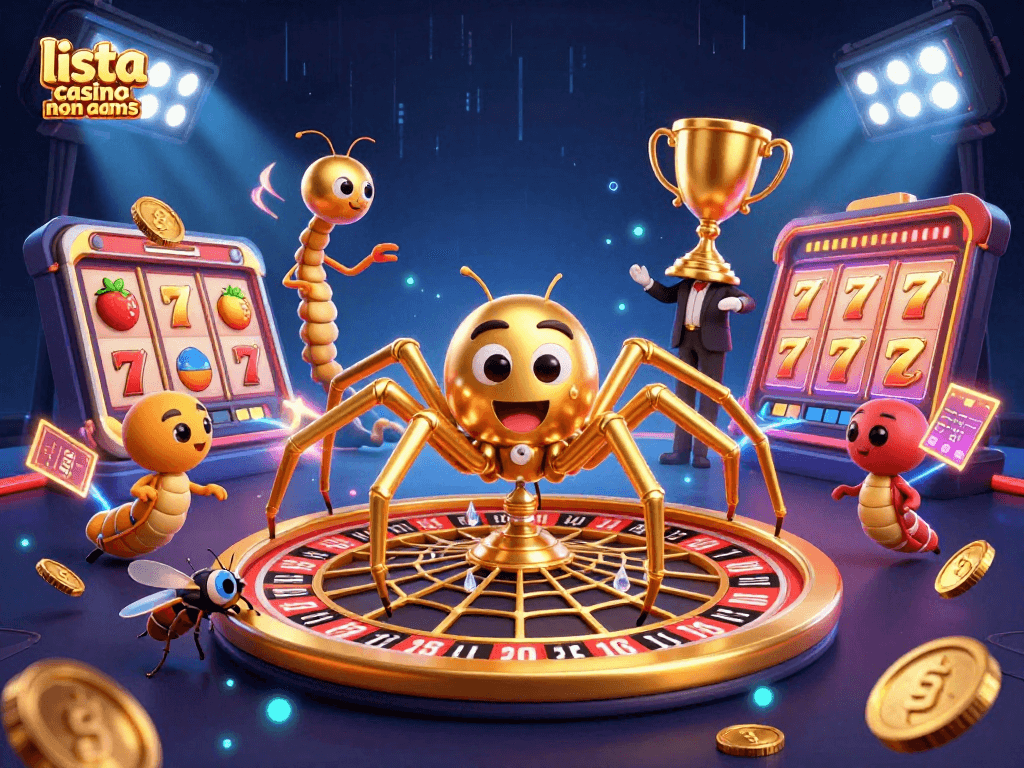 Scopri la lista casino non AAMS, mentre una scintillante ragnatela di roulette scintilla sotto le luci del casinò.