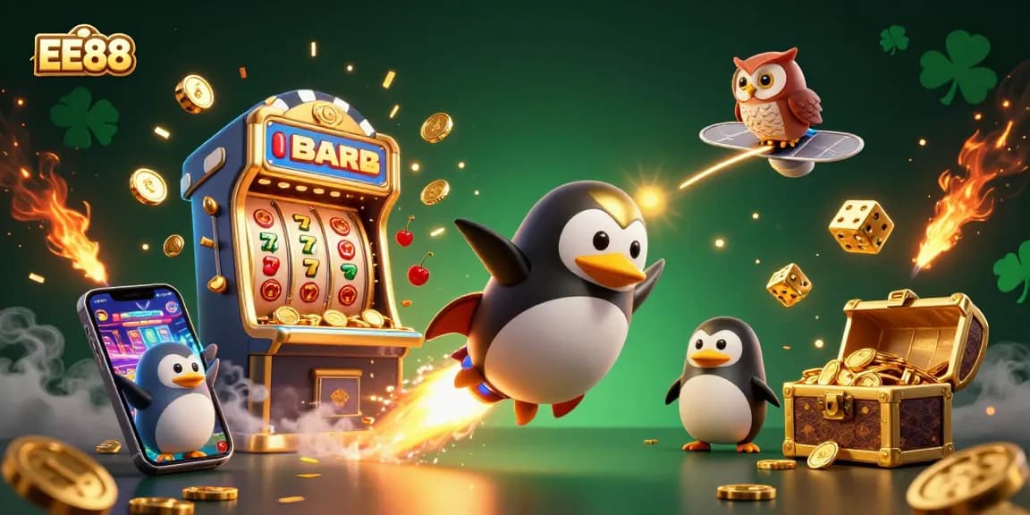 Experience thrilling gameplay at EE88 with dynamic slot machines and vibrant casino elements.