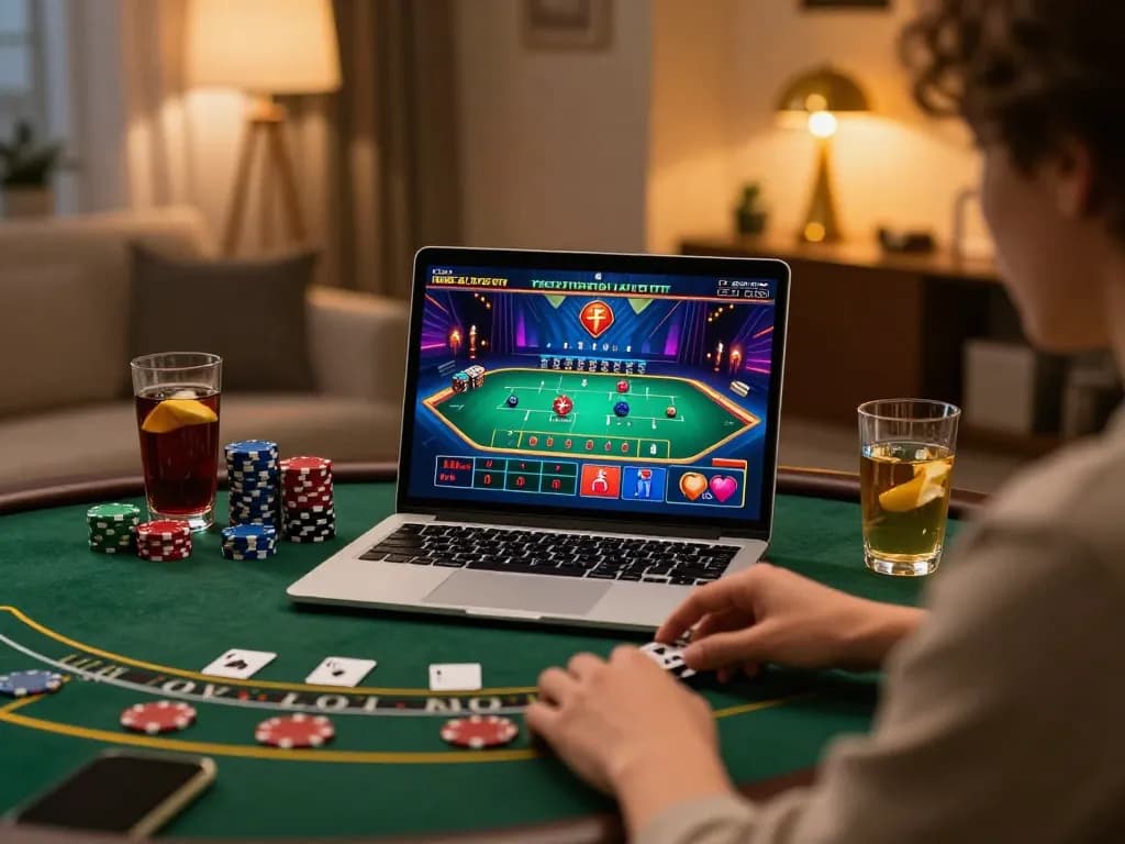 Engage with bl555 live dealer blackjack in a cozy luxury gaming setup.