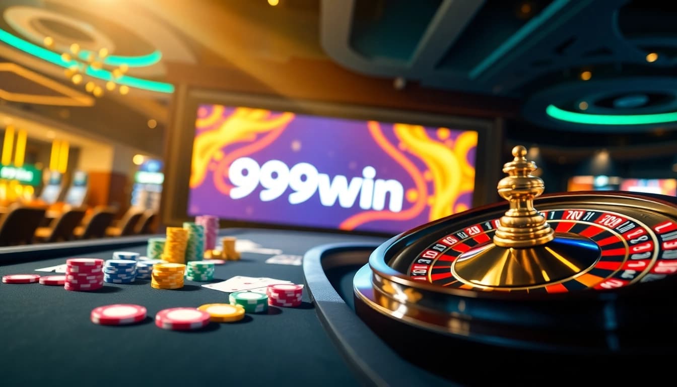 Experience the excitement of 99win with vibrant casino games and engaging betting actions.