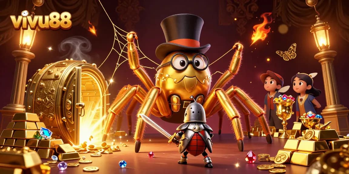 Vivu88 offers an exciting casino experience with colorful characters and rich game elements.