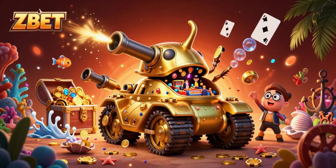 ZBET transforms into a dynamic casino experience with gold coins and vibrant game elements