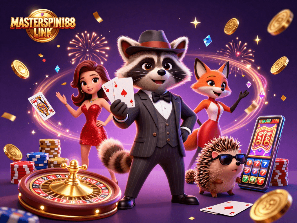 Engage with the thrill of MASTERSPIN188 LINK while enjoying a vibrant casino scene.
