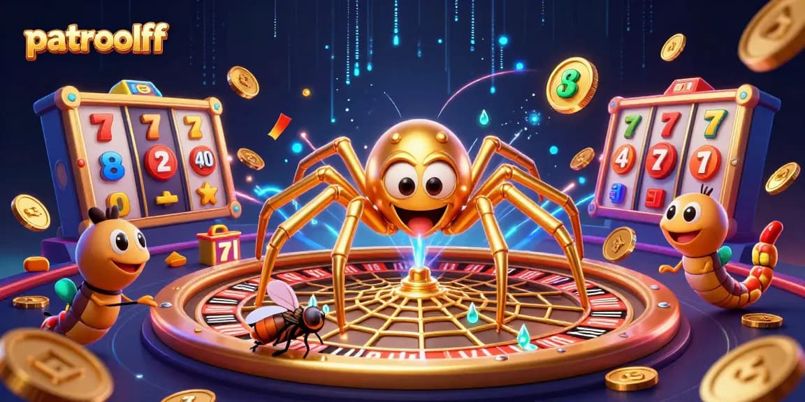 Experience thrilling gameplay at patroloff with dynamic slot reels and animated casino elements.