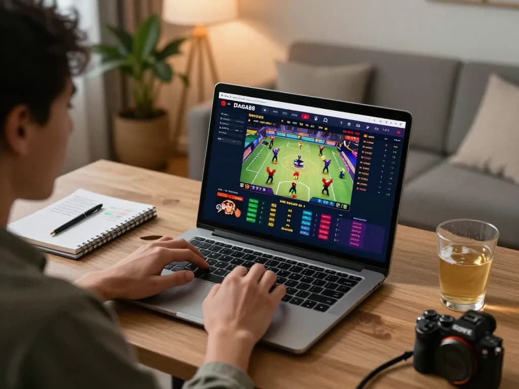Engaging live betting action on https://daga88.free/ showcasing thrilling matches and comfortable setup.