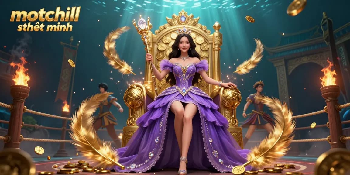 Experience the thrill with motchill thuyết minh as you explore this vibrant casino scene featuring dynamic characters and gold.