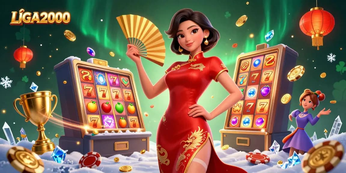 Rasakan LIGA2000 dengan permainan slot dinamis yang menampilkan karakter cerah dan elemen menarik.