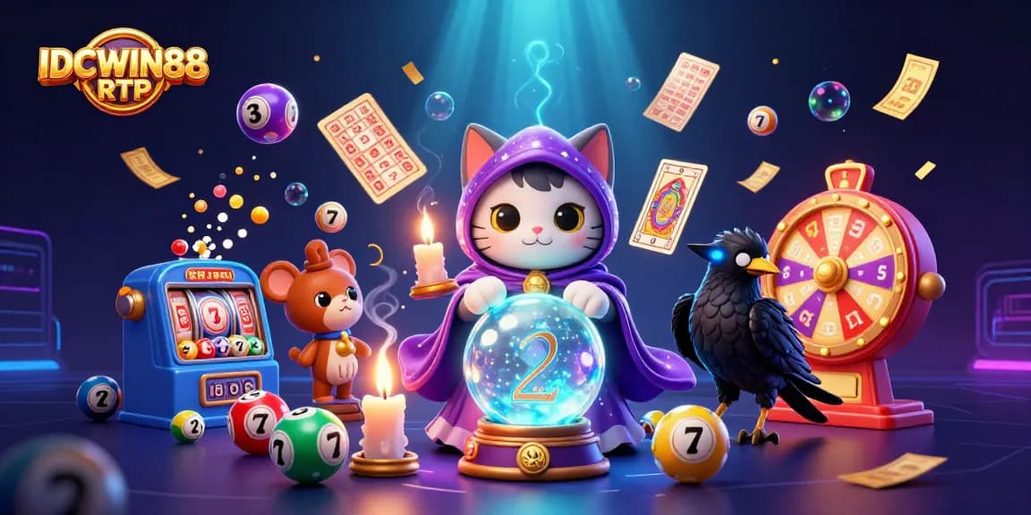 Play exciting games at IDCWIN88 RTP featuring vibrant characters and engaging elements in a casino setting.