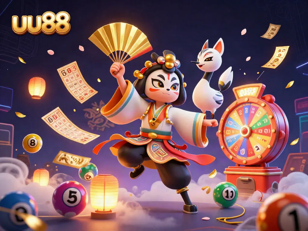 Experience the exciting world of uu88 lottery gaming with vibrant elements and dynamic visuals.