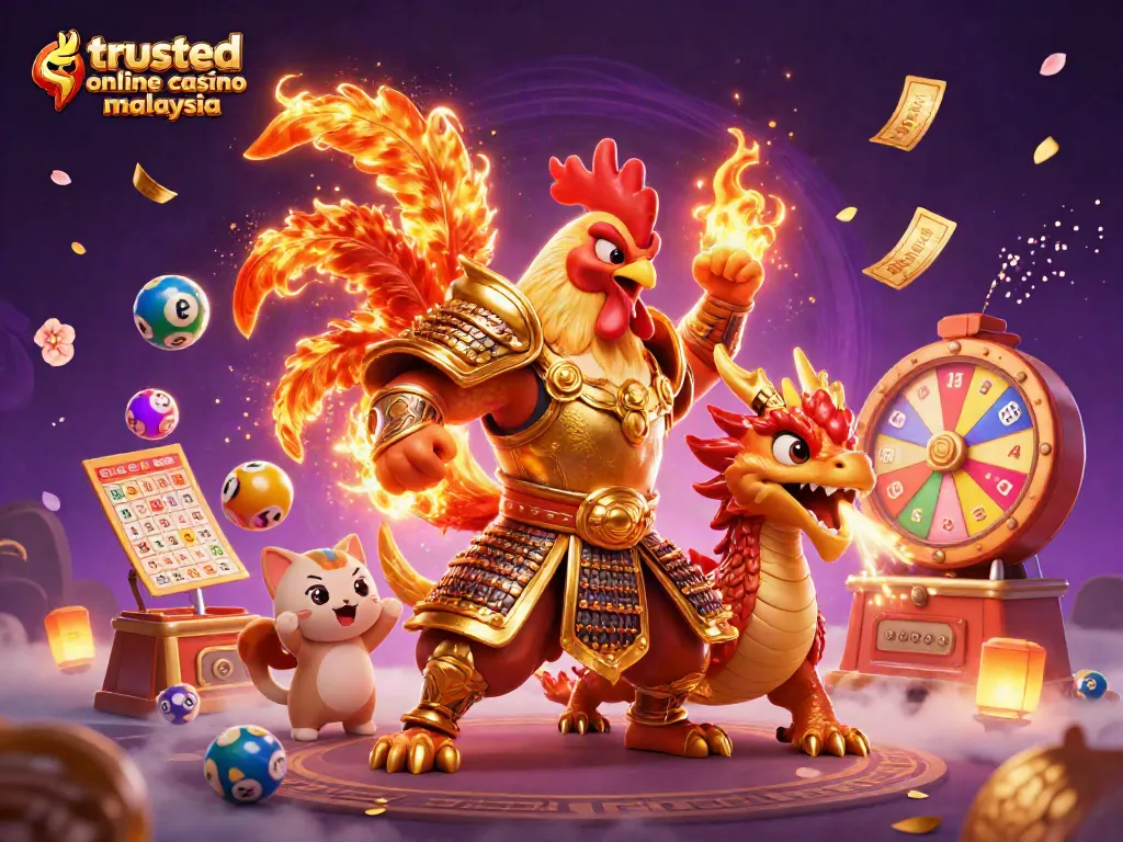 Engage in thrilling gameplay at trusted online casino malaysia with dazzling characters and vibrant game elements.