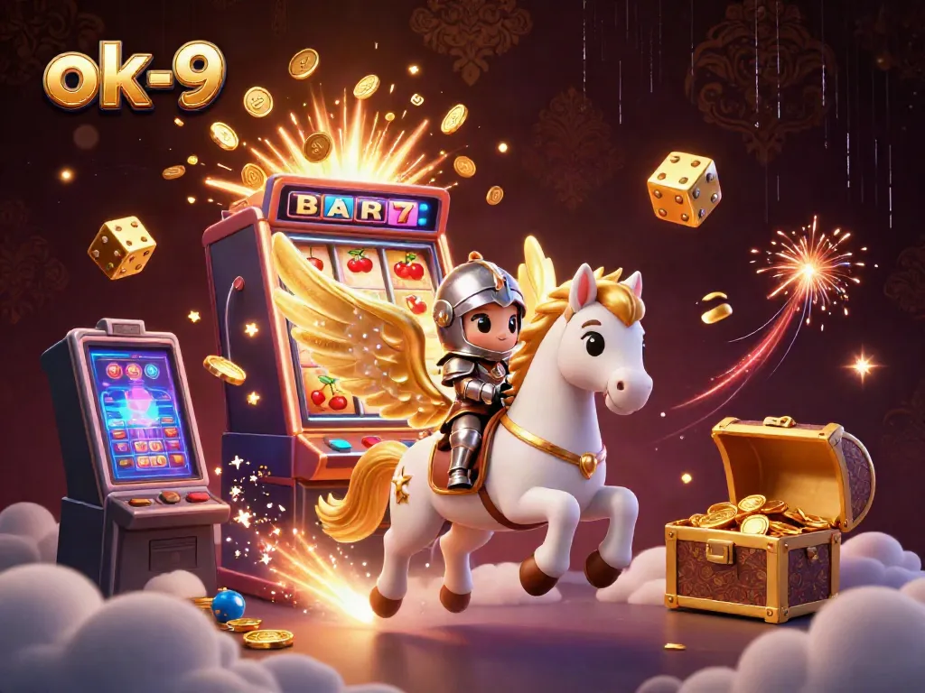 Elevate your gaming experience at ok-9 with thrilling slot machine jackpots and magical adventures.