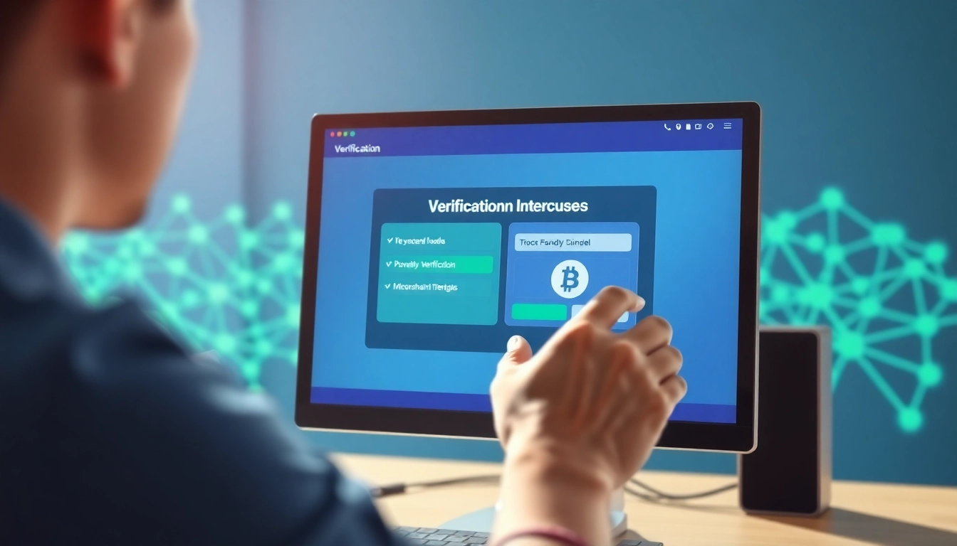Showcasing Provably Fair Verification on a digital interface with user engagement.