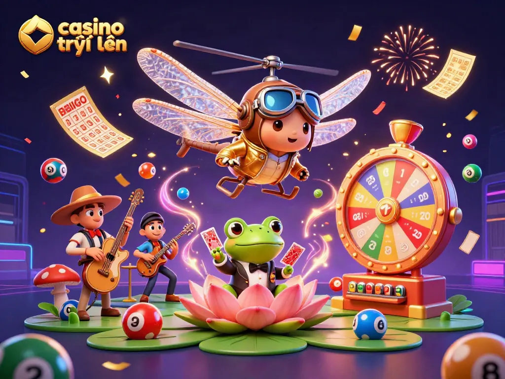Chơi casino trực tuyến với những trò chơi hấp dẫn tại sòng bạc ảo sôi động
