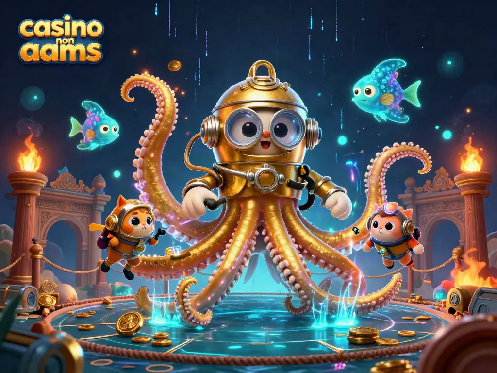 Gioca con i migliori casino non AAMS in un'illustrazione d'azzardo colorata e dinamica.