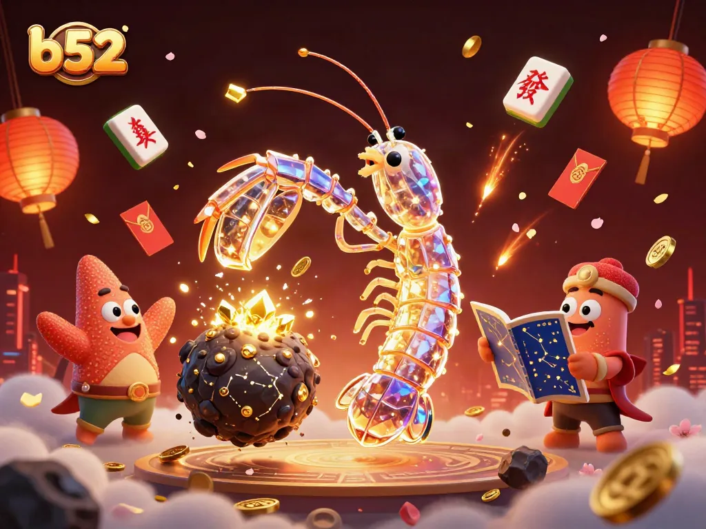 Engage in thrilling action at b52 with a vibrant online casino illustration showcasing a dynamic scene.