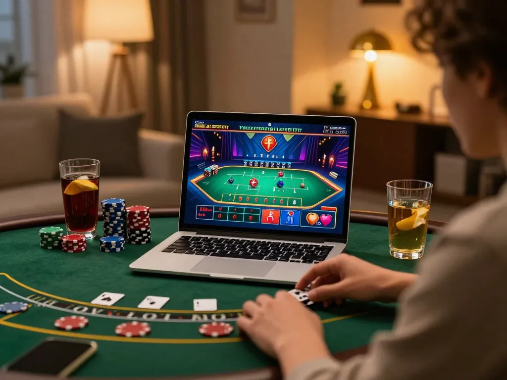 Engage with bl555 live dealer blackjack in a cozy luxury gaming setup.