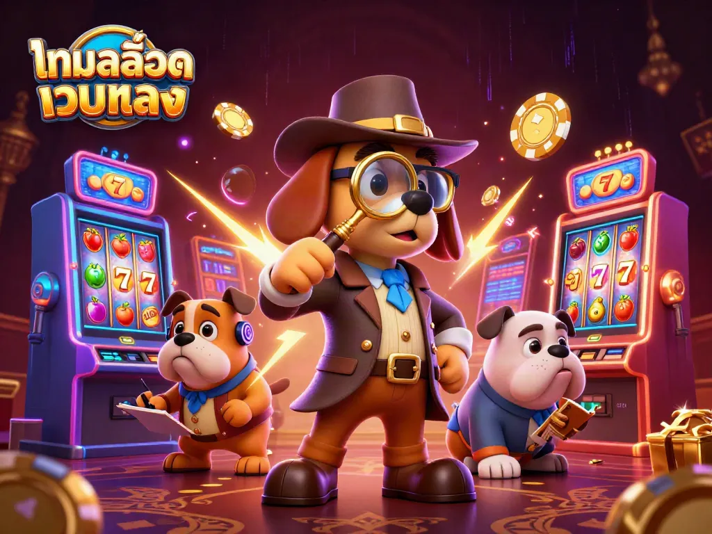 เล่นเกมสล็อตเว็บตรงกับสุนัขนักสืบในคาสิโนกีฬาสุดพิเศษ