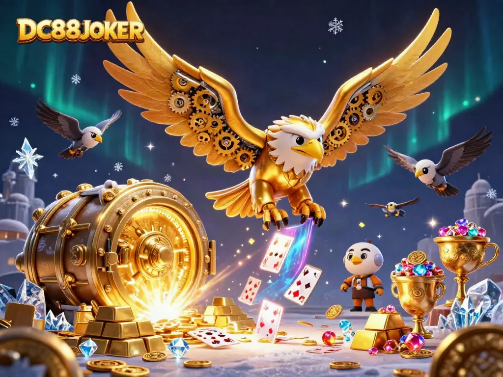 Engage in thrilling gameplay with DC88JOKER, featuring dazzling treasures and exciting casino elements.