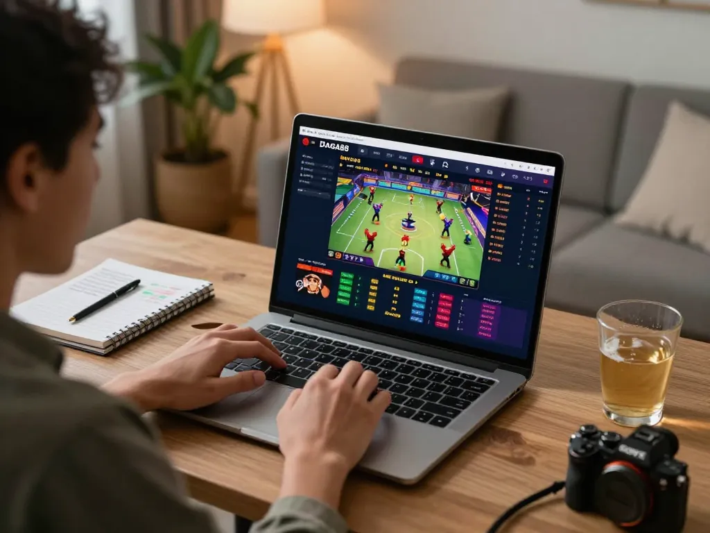 Engaging live betting action on https://daga88.free/ showcasing thrilling matches and comfortable setup.