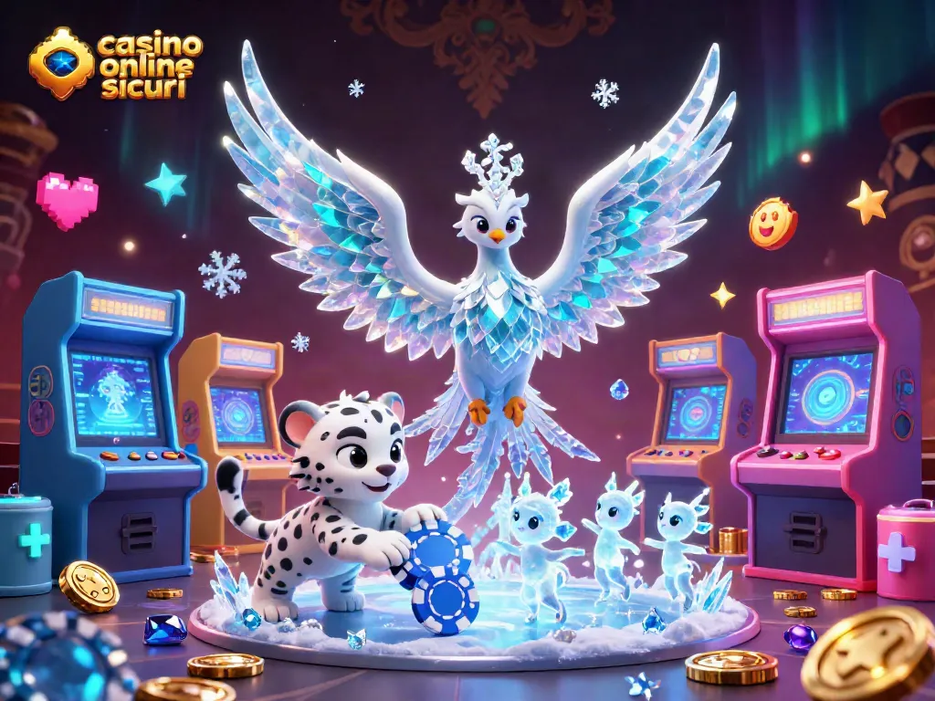 Gioca nei casino online sicuri in Italia, circondato da elementi di gioco e personaggi affascinanti.