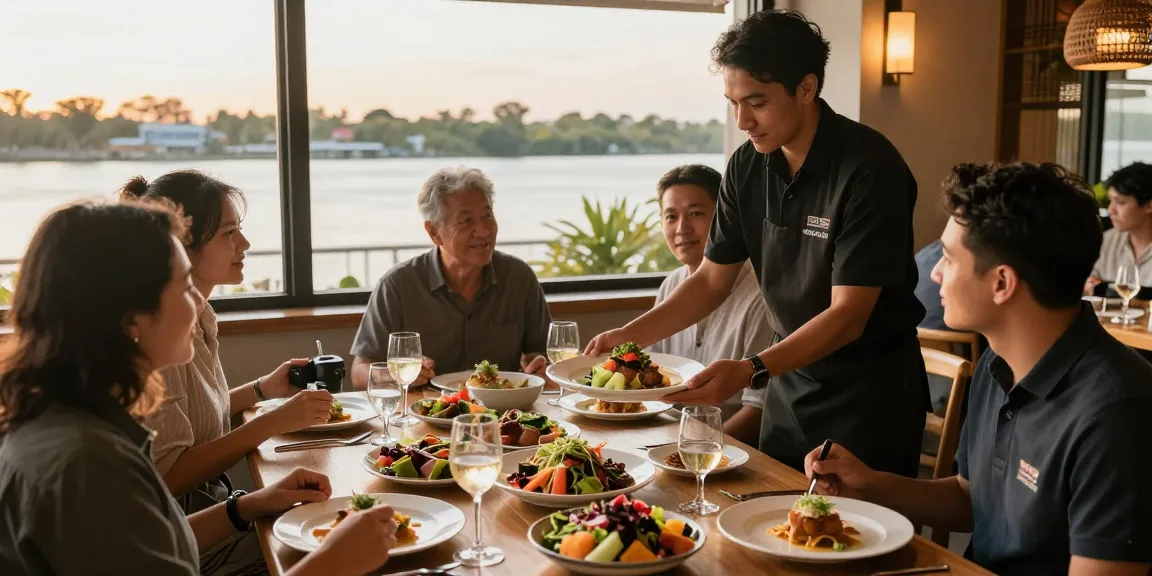Delicious ROKOK88 menu options served at River City Restaurant in a warm, inviting setting.