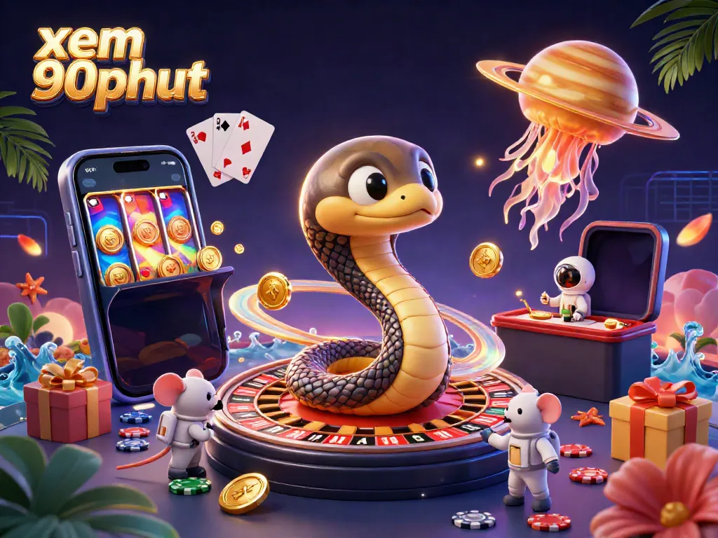 Experience xem 90phut with cosmic and thrilling betting elements in a captivating cosmic scene.