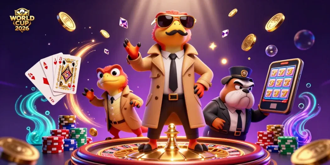 Experience thrilling betting action at WORLD CUP 2026 with raptors in a casino setting.